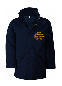 Parka doublure matelassée Marine